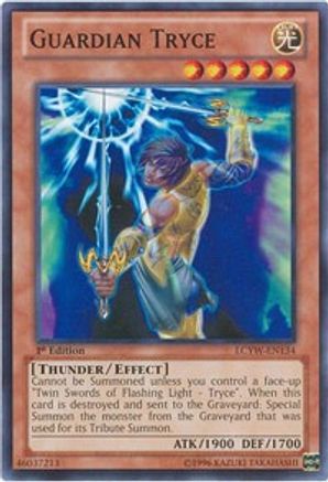 Guardian Tryce (LCYW-EN134) - Legendary Collection 3: Yugi's World 1st Edition - Premium Yugioh Single from Konami - Just $0.25! Shop now at Game Crave Tournament Store