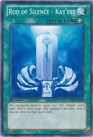 Rod of Silence - Kay'est (LCYW-EN140) - Legendary Collection 3: Yugi's World 1st Edition - Premium Yugioh Single from Konami - Just $0.41! Shop now at Game Crave Tournament Store