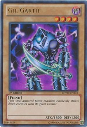 Gil Garth (LCYW-EN143) - Legendary Collection 3: Yugi's World 1st Edition - Premium Yugioh Single from Konami - Just $1.66! Shop now at Game Crave Tournament Store