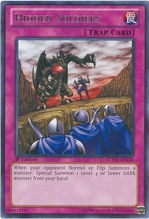 Hidden Soldiers (LCYW-EN146) - Legendary Collection 3: Yugi's World 1st Edition - Premium Yugioh Single from Konami - Just $1.02! Shop now at Game Crave Tournament Store
