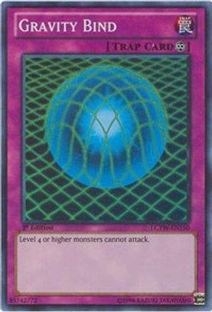 Gravity Bind (LCYW-EN150) - Legendary Collection 3: Yugi's World Unlimited - Premium Yugioh Single from Konami - Just $2.48! Shop now at Game Crave Tournament Store