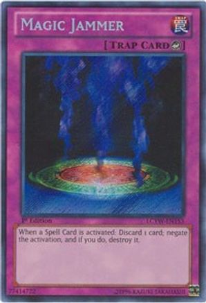 Magic Jammer (LCYW-EN153) - Legendary Collection 3: Yugi's World 1st Edition - Premium Yugioh Single from Konami - Just $2.32! Shop now at Game Crave Tournament Store