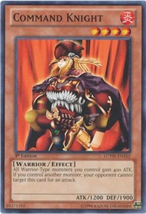 Command Knight (LCYW-EN162) - Legendary Collection 3: Yugi's World 1st Edition - Premium Yugioh Single from Konami - Just $0.08! Shop now at Game Crave Tournament Store
