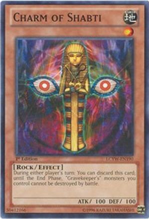 Charm of Shabti (LCYW-EN190) - Legendary Collection 3: Yugi's World 1st Edition - Premium Yugioh Single from Konami - Just $0.44! Shop now at Game Crave Tournament Store