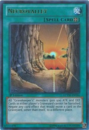 Necrovalley (LCYW-EN194) - Legendary Collection 3: Yugi's World 1st Edition - Premium Yugioh Single from Konami - Just $5.68! Shop now at Game Crave Tournament Store
