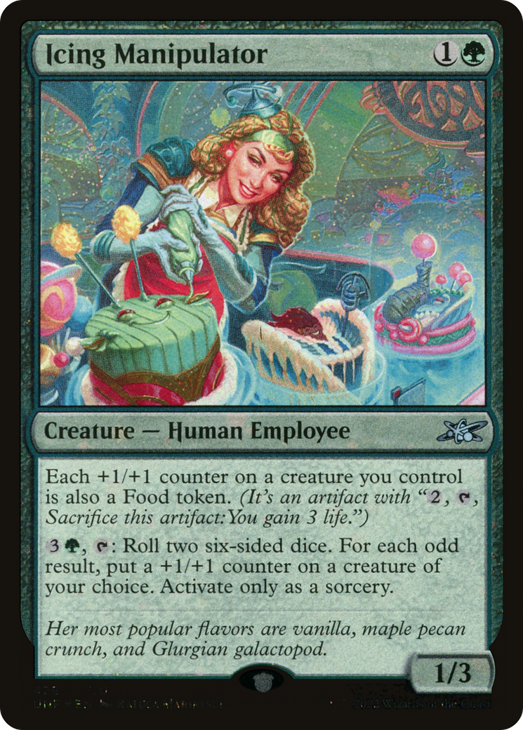 Icing Manipulator (UNF-428) - Unfinity Foil - Premium MTG Single from Wizards of the Coast - Just $3.10! Shop now at Game Crave Tournament Store