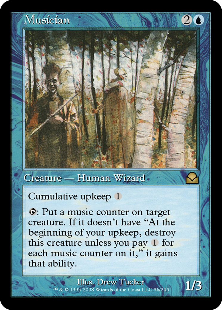 Musician (ME2-056) - Masters Edition II - Premium MTG Single from Wizards of the Coast - Just $0! Shop now at Game Crave Tournament Store