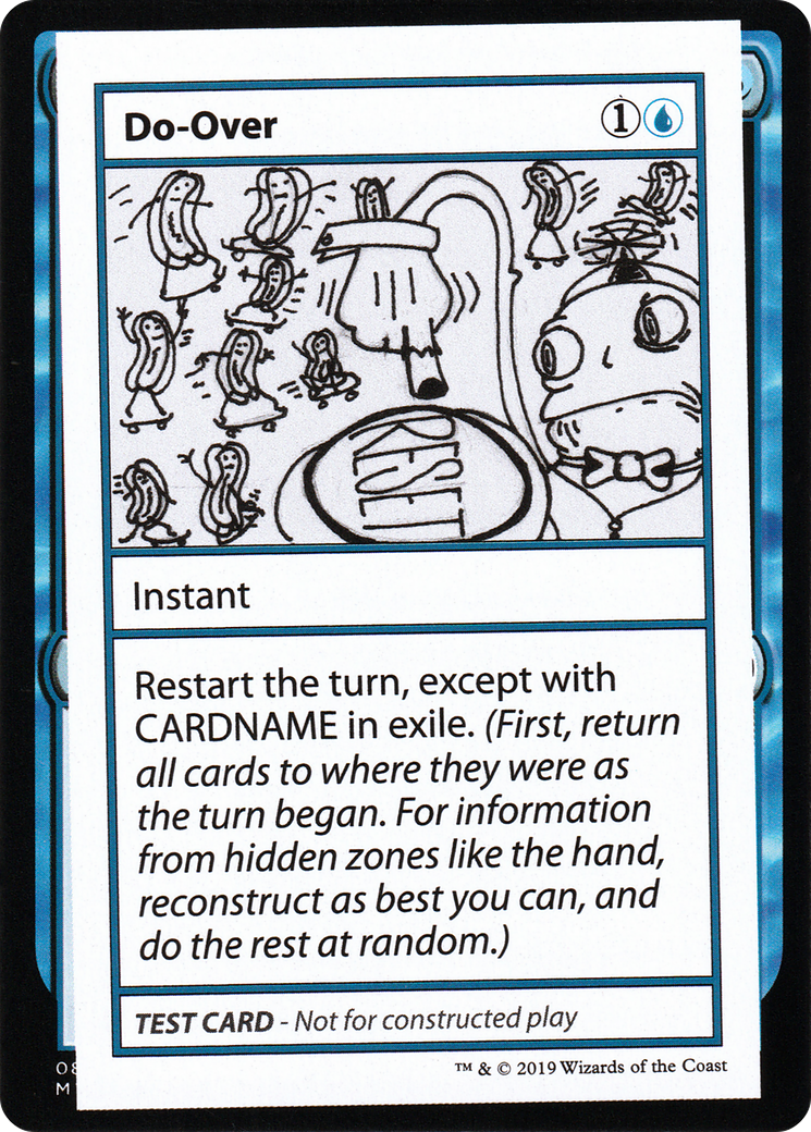 Do-Over (CMB2-020) - Mystery Booster Playtest Cards 2021 - Premium MTG Single from Wizards of the Coast - Just $0.08! Shop now at Game Crave Tournament Store