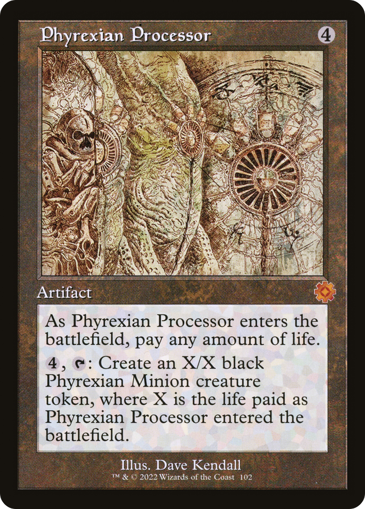 Phyrexian Processor (BRR-102) - The Brothers' War Retro Artifacts - Premium MTG Single from Wizards of the Coast - Just $0.10! Shop now at Game Crave Tournament Store