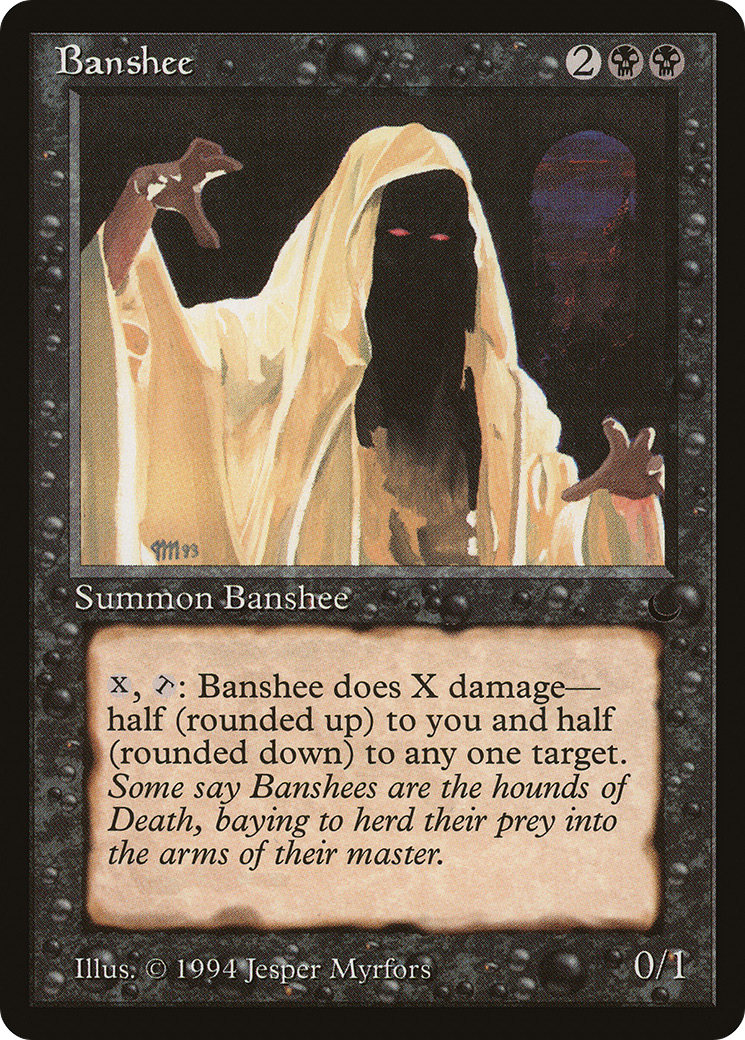 Banshee (DRK-040) - The Dark - Premium MTG Single from Wizards of the Coast - Just $0.84! Shop now at Game Crave Tournament Store