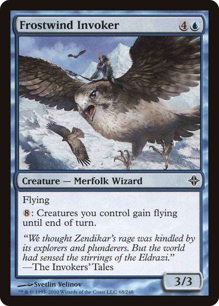 Frostwind Invoker (ROE-068) - Rise of the Eldrazi Foil - Premium MTG Single from Wizards of the Coast - Just $0.08! Shop now at Game Crave Tournament Store