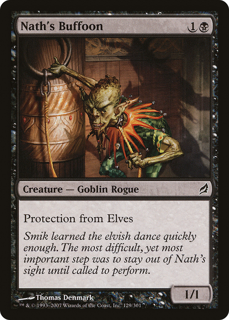 Nath's Buffoon (LRW-129) - Lorwyn - Premium MTG Single from Wizards of the Coast - Just $0.08! Shop now at Game Crave Tournament Store