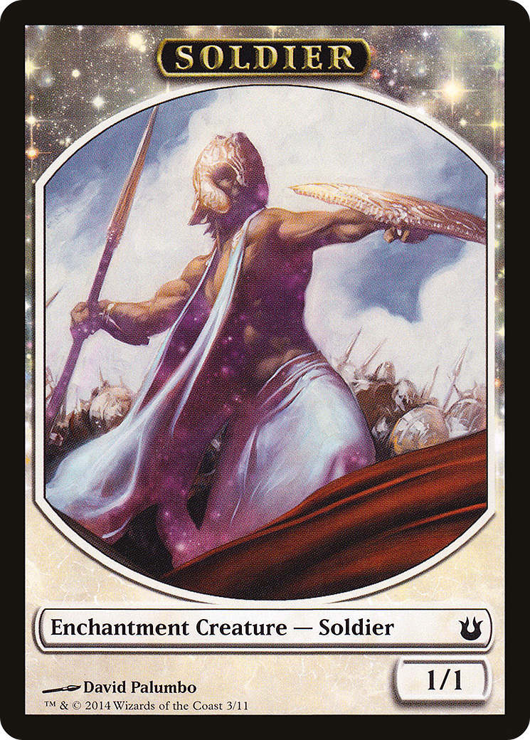 Soldier (TBNG-003) - Born of the Gods Tokens: (nyxtouched) - Premium MTG Single from Wizards of the Coast - Just $0.08! Shop now at Game Crave Tournament Store