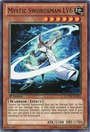 Mystic Swordsman LV6 (LCYW-EN202) - Legendary Collection 3: Yugi's World 1st Edition - Premium Yugioh Single from Konami - Just $0.59! Shop now at Game Crave Tournament Store