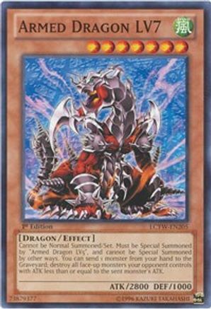 Armed Dragon LV7 (LCYW-EN205) - Legendary Collection 3: Yugi's World 1st Edition - Premium Yugioh Single from Konami - Just $0.27! Shop now at Game Crave Tournament Store