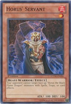 Horus' Servant (LCYW-EN206) - Legendary Collection 3: Yugi's World 1st Edition - Premium Yugioh Single from Konami - Just $0.26! Shop now at Game Crave Tournament Store