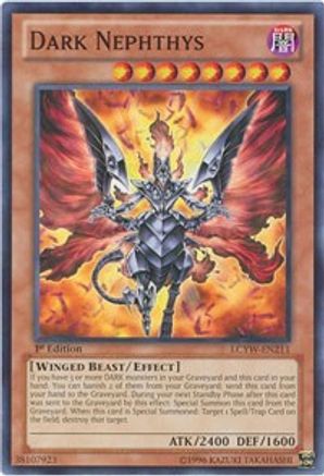 Dark Nephthys (LCYW-EN211) - Legendary Collection 3: Yugi's World 1st Edition - Premium Yugioh Single from Konami - Just $0.36! Shop now at Game Crave Tournament Store
