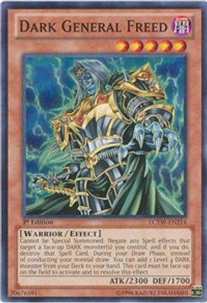 Dark General Freed (LCYW-EN214) - Legendary Collection 3: Yugi's World Unlimited - Premium Yugioh Single from Konami - Just $0.25! Shop now at Game Crave Tournament Store