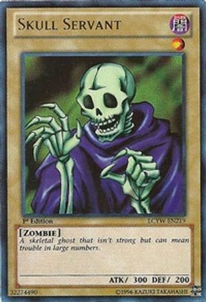 Skull Servant (LCYW-EN219) - Legendary Collection 3: Yugi's World Unlimited - Premium Yugioh Single from Konami - Just $9.83! Shop now at Game Crave Tournament Store
