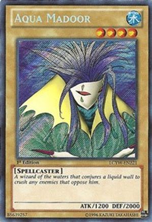 Aqua Madoor (LCYW-EN221) - Legendary Collection 3: Yugi's World 1st Edition - Premium Yugioh Single from Konami - Just $3.48! Shop now at Game Crave Tournament Store