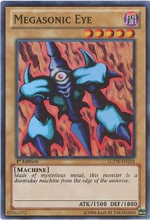 Megasonic Eye (LCYW-EN224) - Legendary Collection 3: Yugi's World 1st Edition - Premium Yugioh Single from Konami - Just $1.03! Shop now at Game Crave Tournament Store