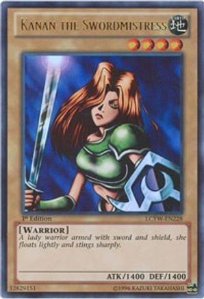 Kanan the Swordmistress (LCYW-EN228) - Legendary Collection 3: Yugi's World Unlimited - Premium Yugioh Single from Konami - Just $0.98! Shop now at Game Crave Tournament Store