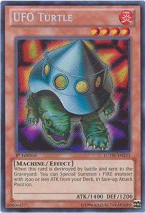 UFO Turtle (LCYW-EN233) - Legendary Collection 3: Yugi's World Unlimited - Premium Yugioh Single from Konami - Just $0.77! Shop now at Game Crave Tournament Store