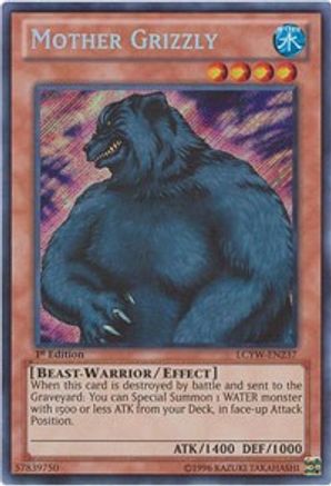Mother Grizzly (LCYW-EN237) - Legendary Collection 3: Yugi's World Unlimited - Premium Yugioh Single from Konami - Just $1.14! Shop now at Game Crave Tournament Store