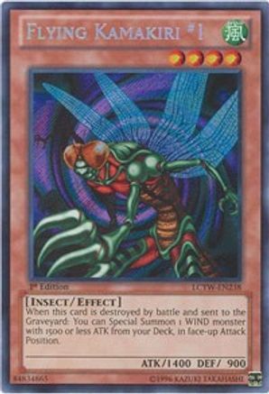 Flying Kamakiri #1 (LCYW-EN238) - Legendary Collection 3: Yugi's World 1st Edition - Premium Yugioh Single from Konami - Just $0.74! Shop now at Game Crave Tournament Store