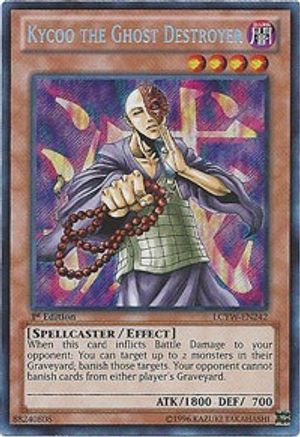 Kycoo the Ghost Destroyer (LCYW-EN242) - Legendary Collection 3: Yugi's World 1st Edition - Premium Yugioh Single from Konami - Just $4.84! Shop now at Game Crave Tournament Store