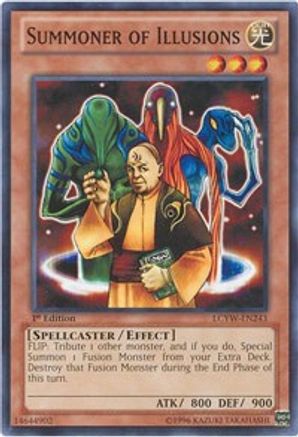Summoner of Illusions (LCYW-EN243) - Legendary Collection 3: Yugi's World Unlimited - Premium Yugioh Single from Konami - Just $0.28! Shop now at Game Crave Tournament Store