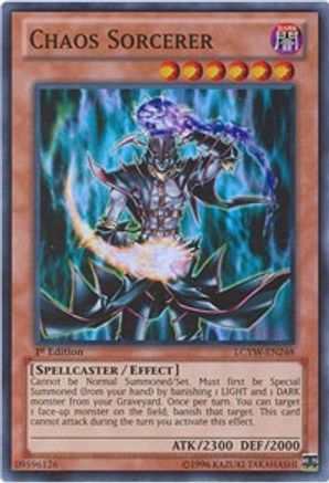 Chaos Sorcerer (LCYW-EN248) - Legendary Collection 3: Yugi's World Unlimited - Premium Yugioh Single from Konami - Just $9.74! Shop now at Game Crave Tournament Store