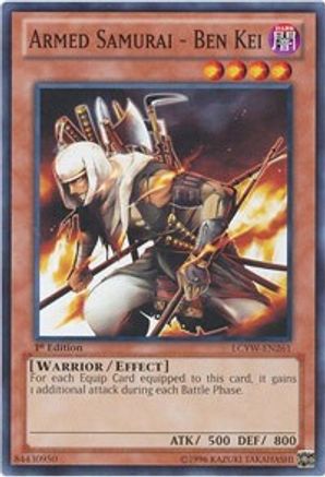 Armed Samurai - Ben Kei (LCYW-EN261) - Legendary Collection 3: Yugi's World 1st Edition - Premium Yugioh Single from Konami - Just $0.35! Shop now at Game Crave Tournament Store