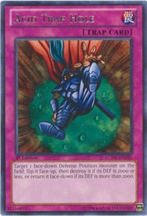 Acid Trap Hole (LCYW-EN283) - Legendary Collection 3: Yugi's World Unlimited - Premium Yugioh Single from Konami - Just $0.37! Shop now at Game Crave Tournament Store