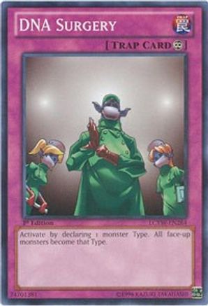 DNA Surgery (LCYW-EN284) - Legendary Collection 3: Yugi's World 1st Edition - Premium Yugioh Single from Konami - Just $1.44! Shop now at Game Crave Tournament Store