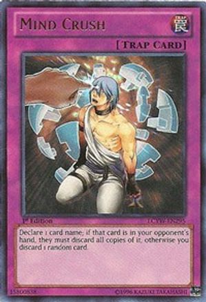 Mind Crush (LCYW-EN295) - Legendary Collection 3: Yugi's World 1st Edition - Premium Yugioh Single from Konami - Just $0.51! Shop now at Game Crave Tournament Store