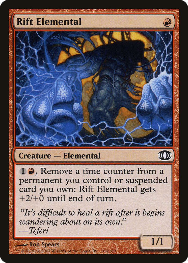Rift Elemental (FUT-106) - Future Sight - Premium MTG Single from Wizards of the Coast - Just $0.08! Shop now at Game Crave Tournament Store