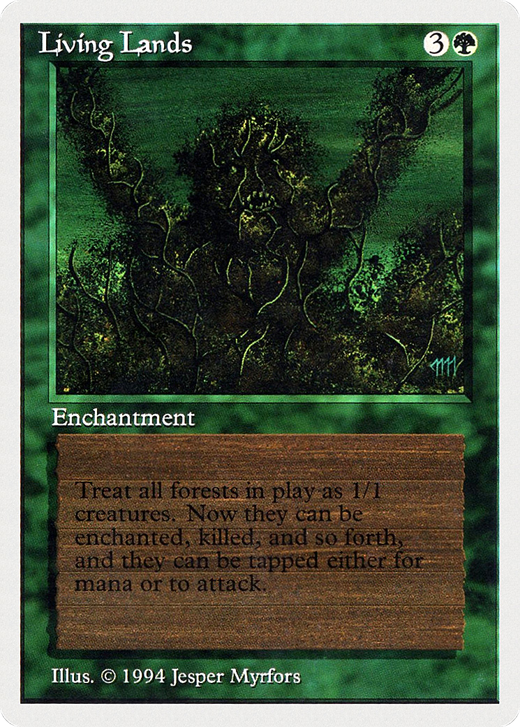Living Lands (SUM-210) - Summer Magic / Edgar - Premium MTG Single from Wizards of the Coast - Just $0! Shop now at Game Crave Tournament Store