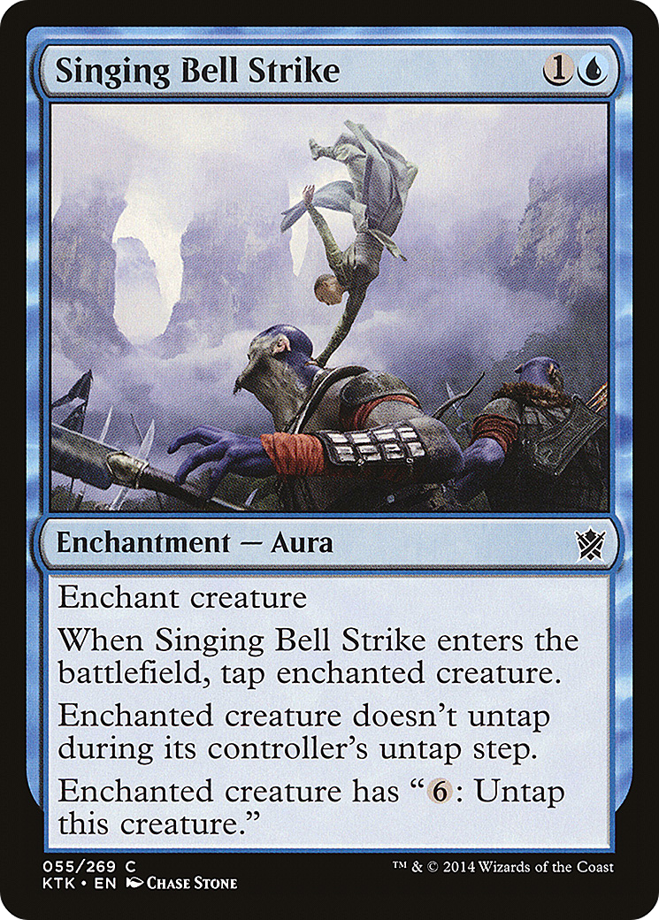 Singing Bell Strike (KTK-055) - Khans of Tarkir Foil - Premium MTG Single from Wizards of the Coast - Just $0.12! Shop now at Game Crave Tournament Store