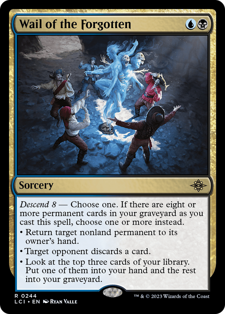 Wail of the Forgotten (LCI-244) - The Lost Caverns of Ixalan - Premium MTG Single from Wizards of the Coast - Just $0.08! Shop now at Game Crave Tournament Store