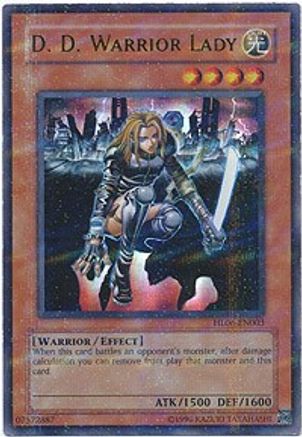 D.D. Warrior Lady (HL06-EN003) - Hobby League 6 Unlimited - Premium Yugioh Single from Konami - Just $11.36! Shop now at Game Crave Tournament Store