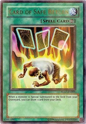Card of Safe Return (HL07-EN005) - Hobby League 7 Unlimited - Premium Yugioh Single from Konami - Just $7.85! Shop now at Game Crave Tournament Store