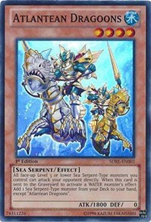 Atlantean Dragoons (SDRE-EN002) - Structure Deck: Realm of the Sea Emperor 1st Edition - Premium Yugioh Single from Konami - Just $0.41! Shop now at Game Crave Tournament Store