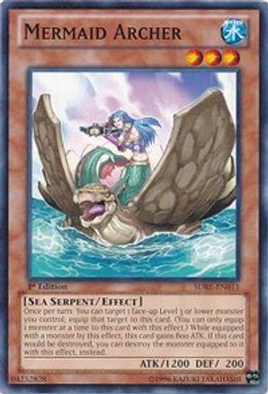 Mermaid Archer (SDRE-EN011) - Structure Deck: Realm of the Sea Emperor 1st Edition - Premium Yugioh Single from Konami - Just $0.26! Shop now at Game Crave Tournament Store