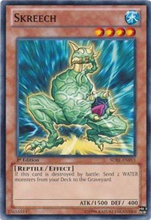 Skreech (SDRE-EN015) - Structure Deck: Realm of the Sea Emperor 1st Edition - Premium Yugioh Single from Konami - Just $0.25! Shop now at Game Crave Tournament Store