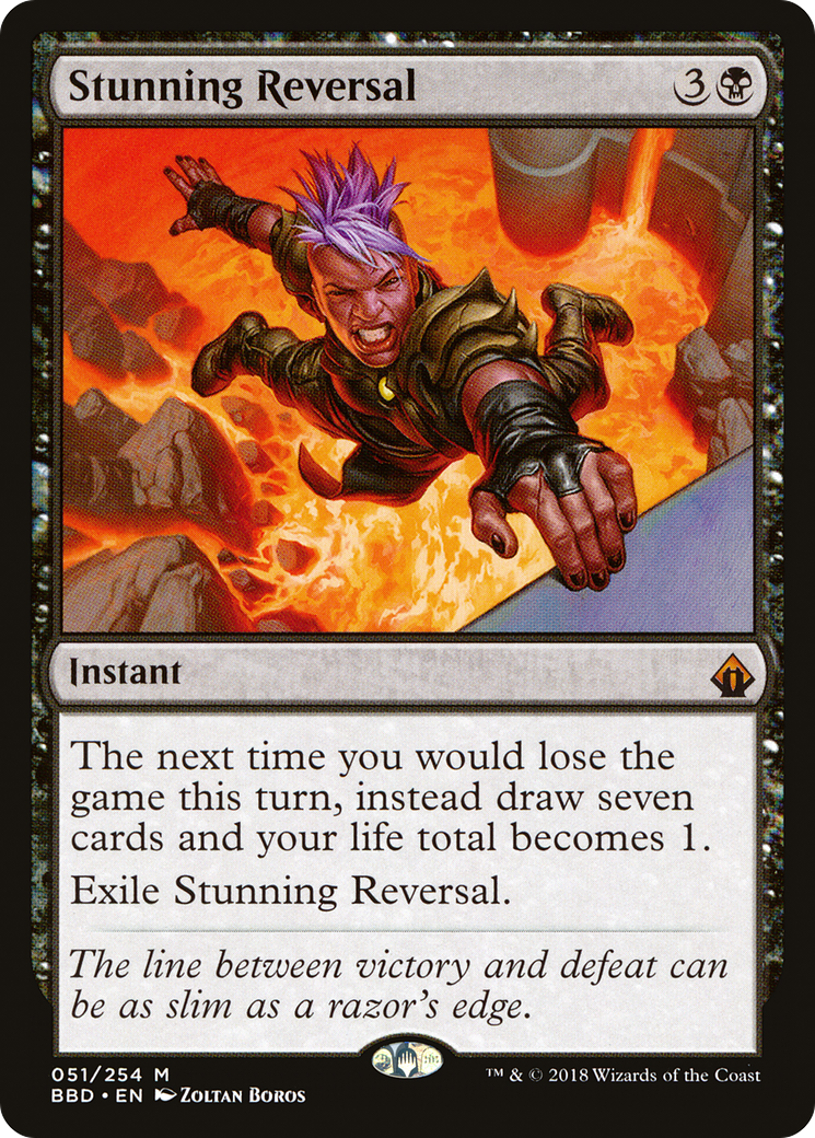 Stunning Reversal (BBD-051) - Battlebond Foil - Premium MTG Single from Wizards of the Coast - Just $3.05! Shop now at Game Crave Tournament Store