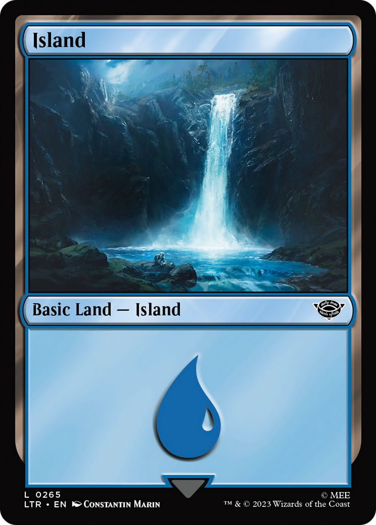Island (LTR-265) - The Lord of the Rings: Tales of Middle-earth - Premium MTG Single from Wizards of the Coast - Just $0.08! Shop now at Game Crave Tournament Store