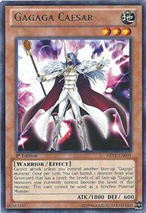 Gagaga Caesar (ABYR-EN001) - Abyss Rising 1st Edition - Premium Yugioh Single from Konami - Just $0.08! Shop now at Game Crave Tournament Store