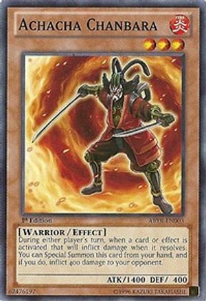 Achacha Chanbara (ABYR-EN003) - Abyss Rising 1st Edition - Premium Yugioh Single from Konami - Just $0.25! Shop now at Game Crave Tournament Store