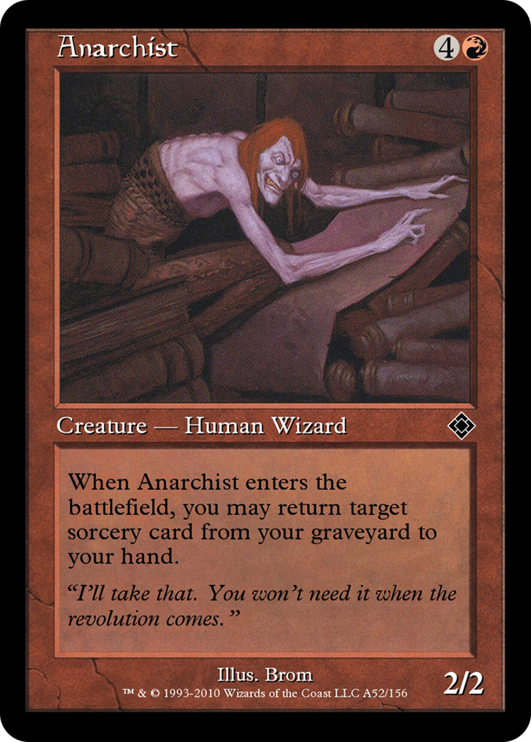 Anarchist (TD0-A52) - Magic Online Theme Decks - Premium MTG Single from Wizards of the Coast - Just $0! Shop now at Game Crave Tournament Store